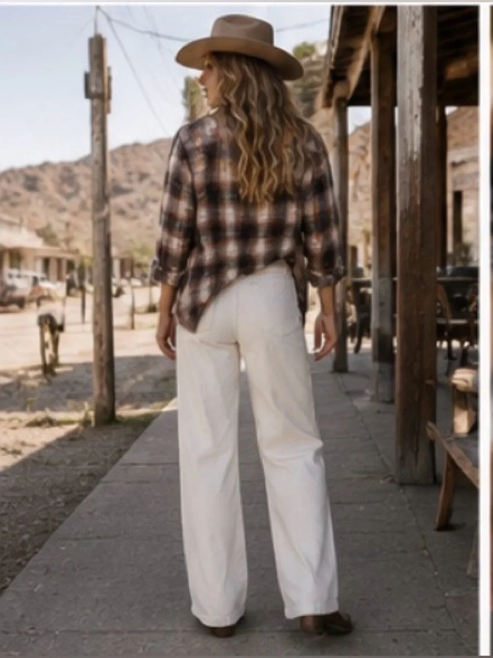 New‼️ Citizens Of Humanity - 🤍Marzipan Gaucho Trouser Wide Leg Jeans Off White - Picture 2 of 16